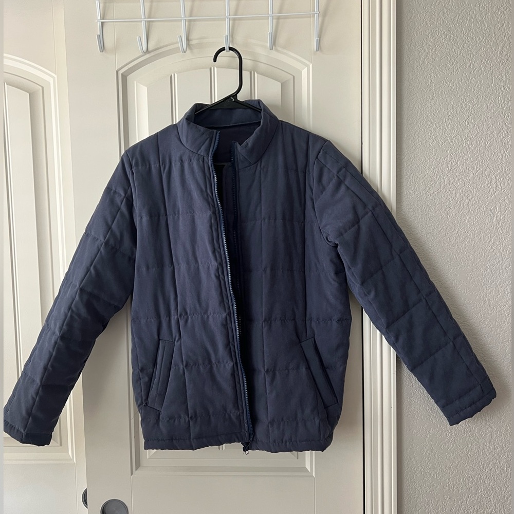 Navy blue women’s puffer size M